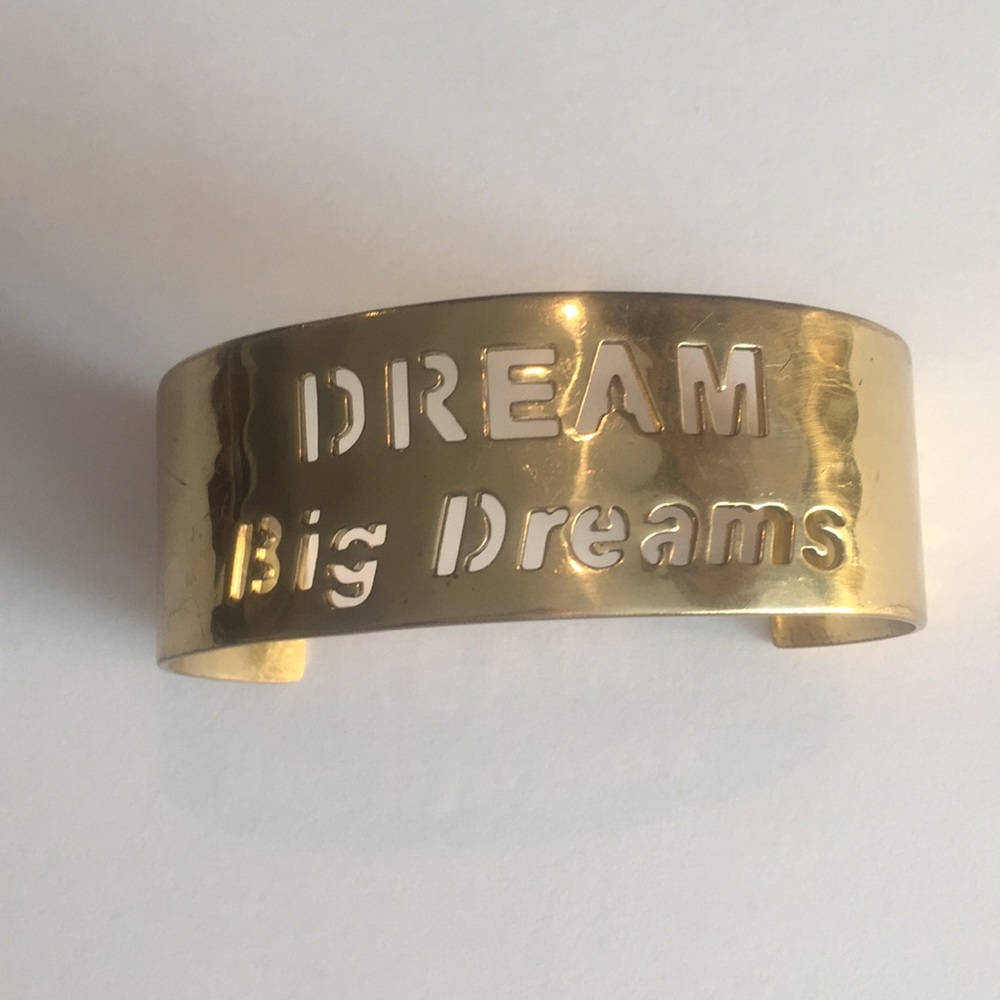 RUSTIC CUFF Dream Big Dreams Cuff Bracelet